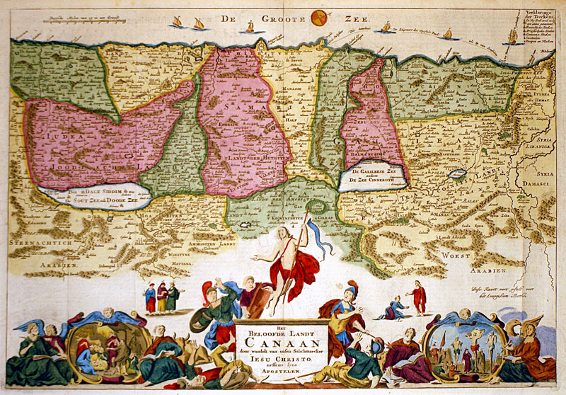 ''HET BELOOFDE LANDT CANAAN...'' c 1680-1720 - Stoopendaal