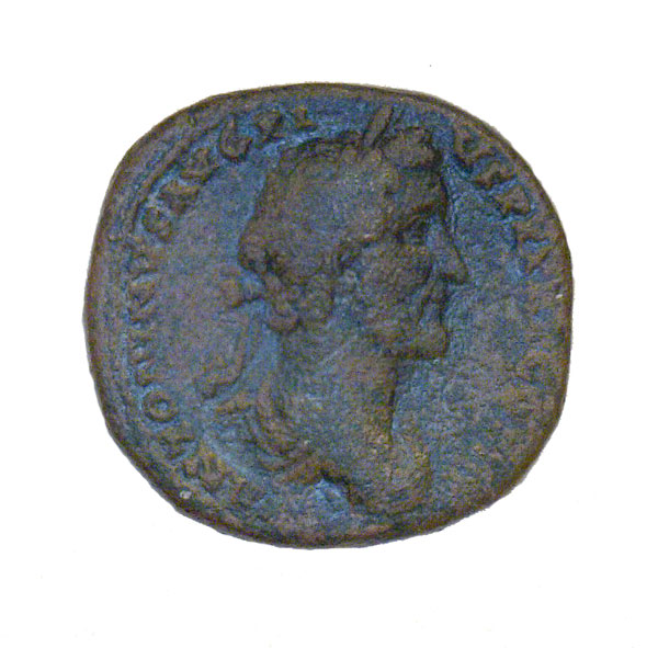 Ancient Roman Bronze Coin - Antonius Pius c. 138-161 AD