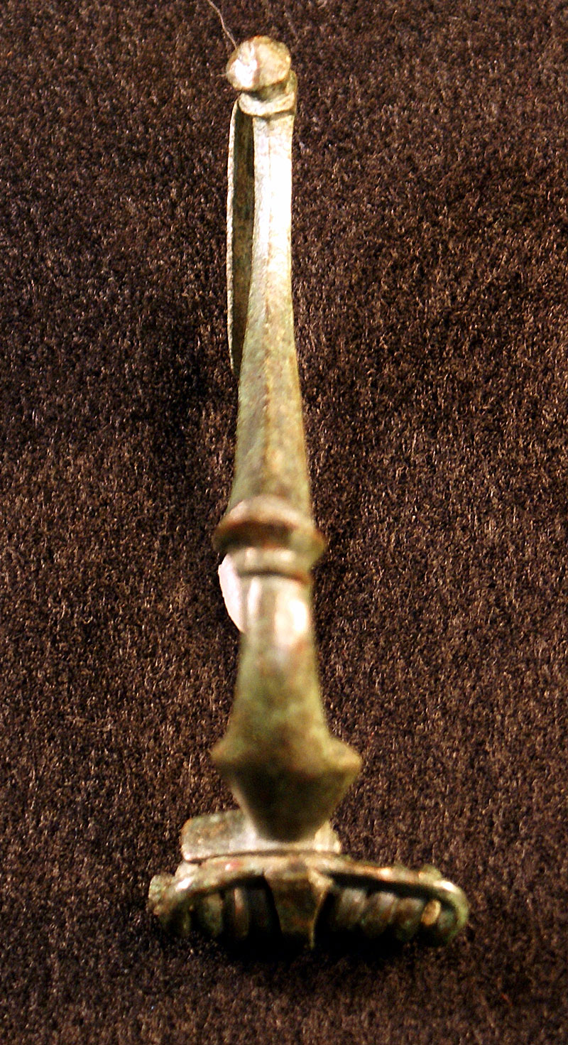 Roman Bronze Fibula    c. 1st - 2nd century AD