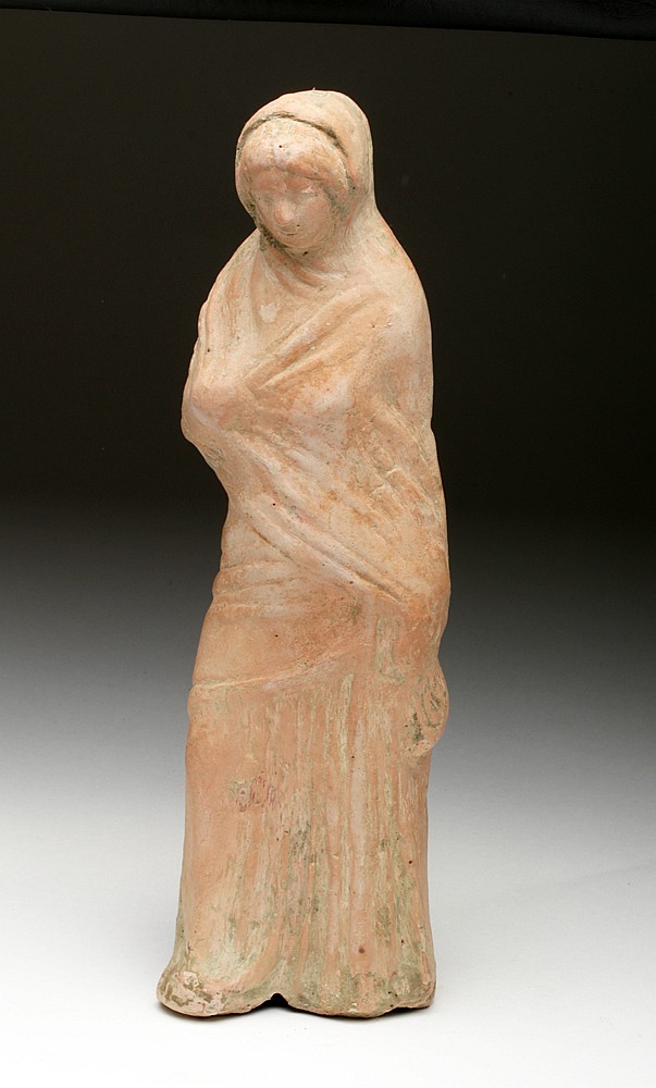 Terracotta Votive Figure of a Woman - c. 3rd Century BC