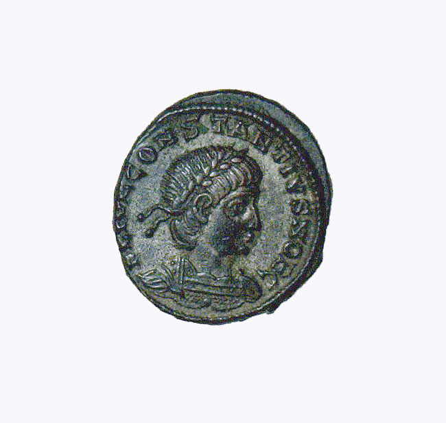 Ancient Bronze Coin - Constantius II, c. 324-337 AD