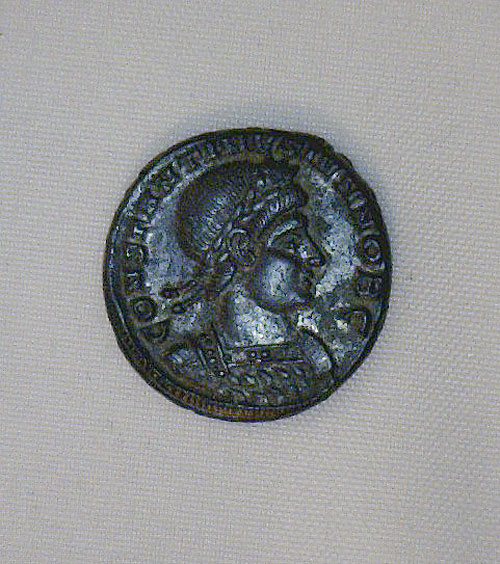 Ancient Bronze Coin - AE 3/4 - CONSTANTINE II c. 317-337 AD