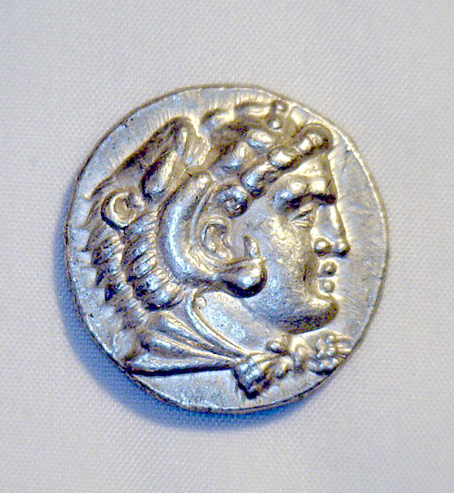 Ancient Greek Silver Tetradrachm, ALEXANDER THE GREAT 336-323 BC