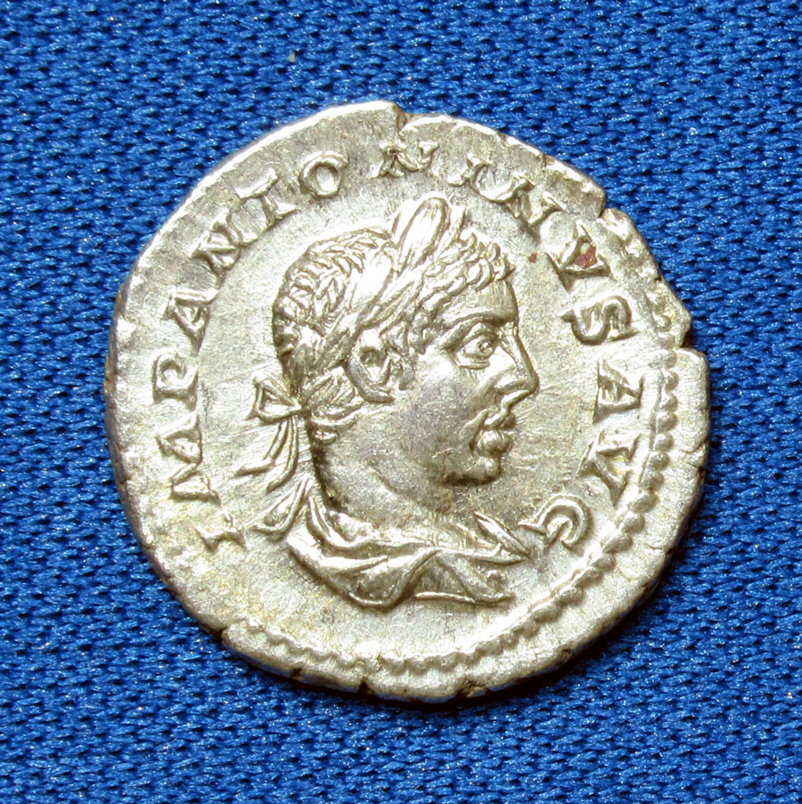 c 218-222 AD - ELAGABALUS - Ancient Roman Silver Denarius