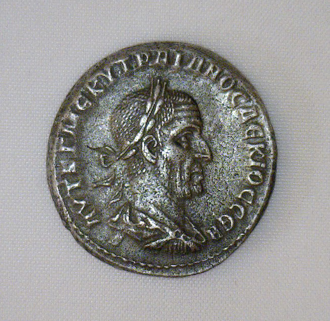 Ancient Billon Silver Tetradrachm c. 249-251 AD - TRAJAN DECIUS
