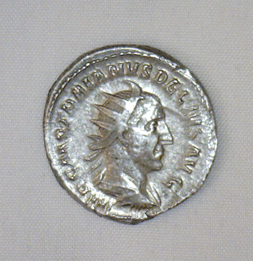 Ancient Silver Double-Denarius c. 249-251 AD - TRAJAN DECIUS