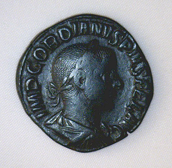Ancient Roman Bronze Sestertius c. 238-244 AD - GORDIAN III