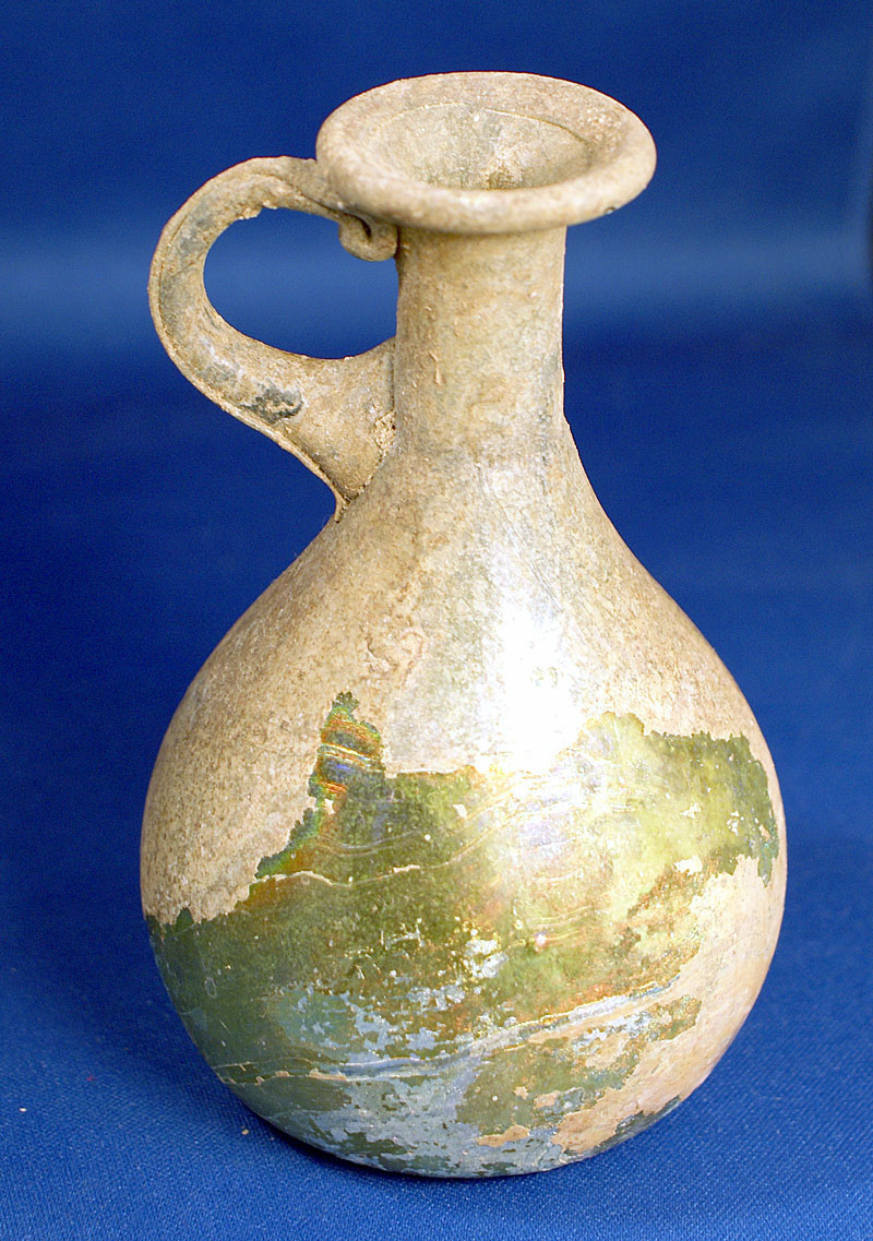 Ancient Roman Handled Jug, c. 2nd â€“ 4th Century AD