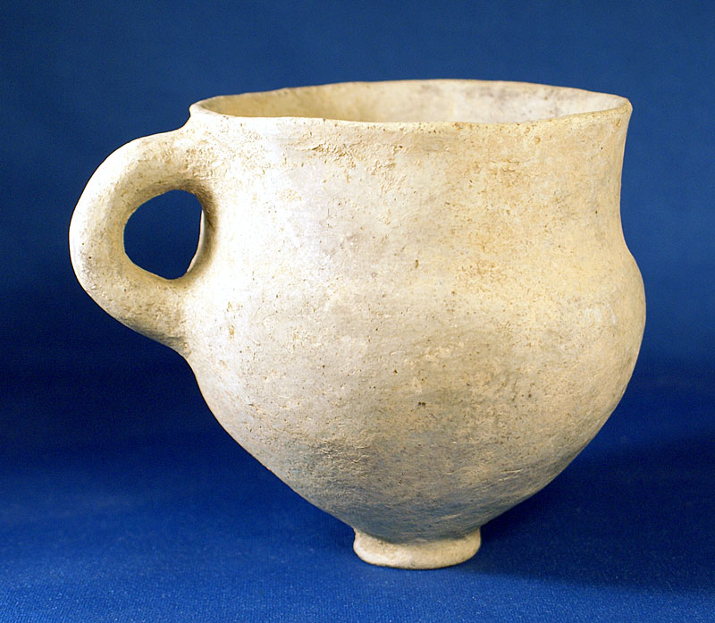 Ancient Pottery Handled Cup - Holy Land, c. 1500-1200 BC