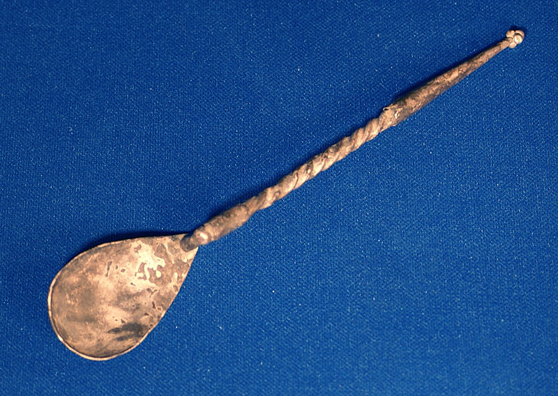 Ancient Roman Silver Spoon, c. 2nd - 4th Century AD
