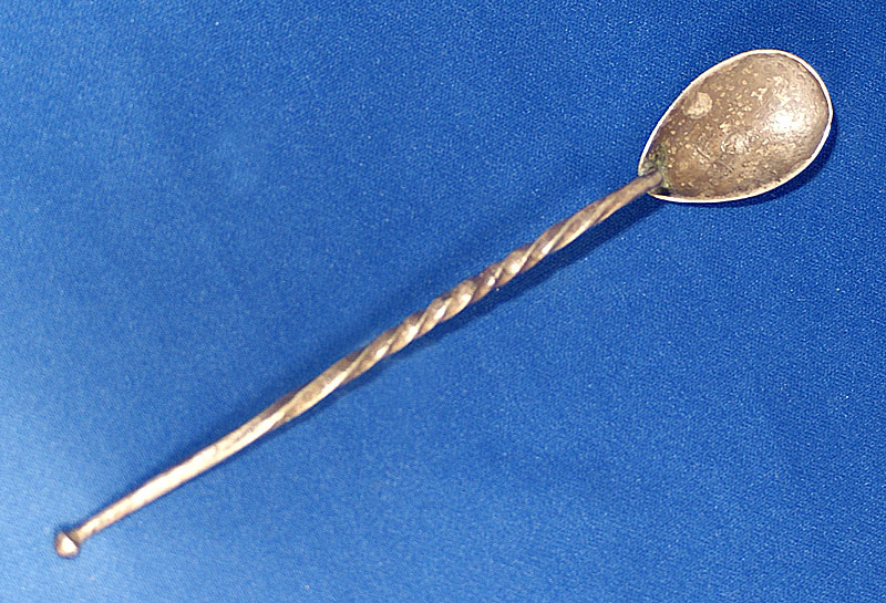 Silver Spoon - Ancient Roman, c. 2nd - 4th Century AD