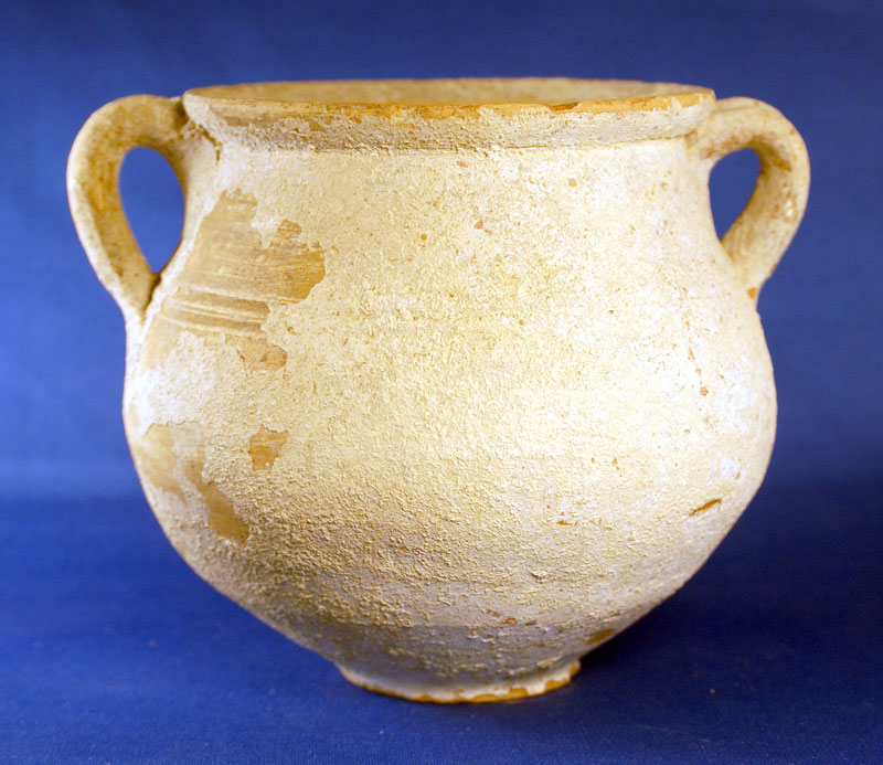 Ancient Roman Pottery - Two Handled Jar, c. 1st Century AD