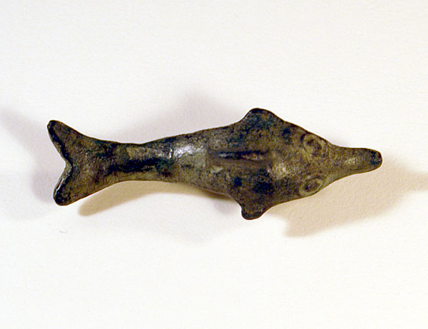 Dolphin Brooch - Roman Bronze c. 2nd Century AD