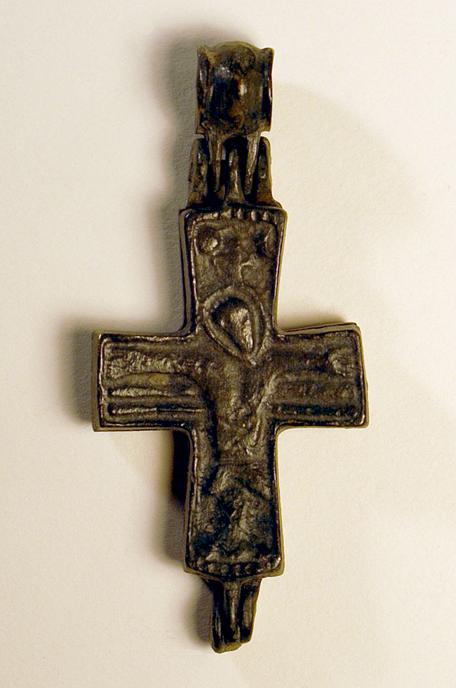 Ancient Christian Reliquary Cross - Byzantine c. 11-12th Cent AD