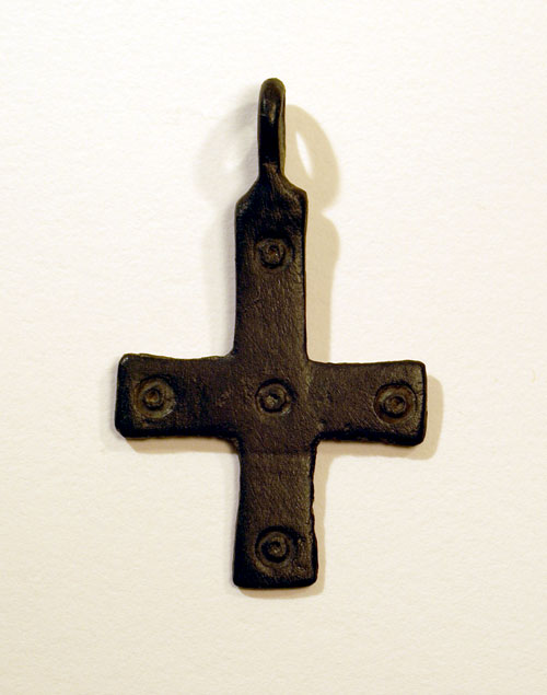 Early Christian Bronze Cross - E Roman/Byzantine - Stigmata